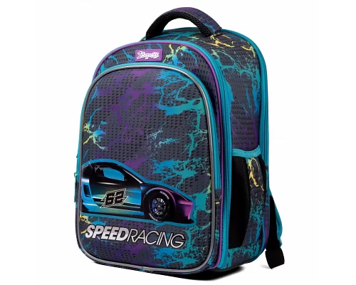 Рюкзак шкільний каркасний 1Вересня S-98 Speed Racing (559511)