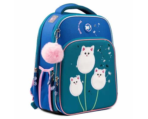 Рюкзак школьный ортопедичный YES S-78 Dandelion Cats (559376)