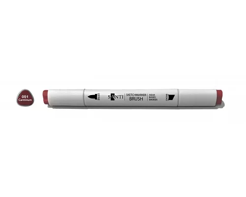 Скетч-маркер акварельний SANTI sketch SM-51 кармін (390717)