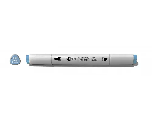 Скетч-маркер акварельний SANTI sketch SM-63 водяна орхідея (390729)