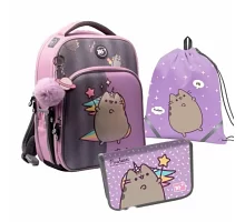 Набір шкільний рюкзак + пенал + сумка YES S-78 Pusheen (559394К)