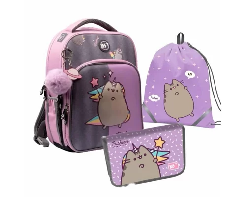 Набор школьный рюкзак + пенал + сумка YES S-78 Pusheen (559394К)