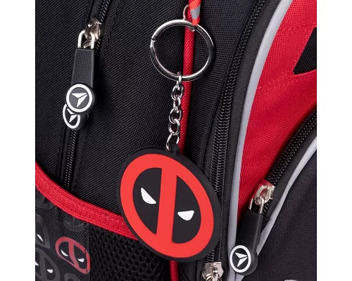Набор школьный ортопедический рюкзак + пенал + сумка для обуви YES S-40 Marvel Deadpool (553843К)