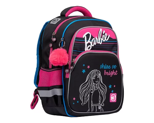 Набор школьный ортопедический рюкзак + пенал + сумка для обуви YES S-40h Barbie (558792К)