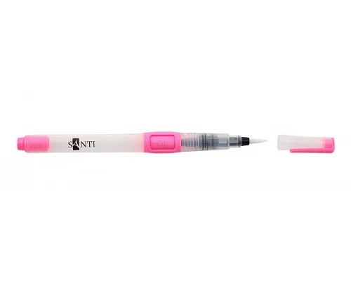 Кисть Santi brush pen круглая с резервуаром №2 (small) Santi Highly Pro. код: 310842