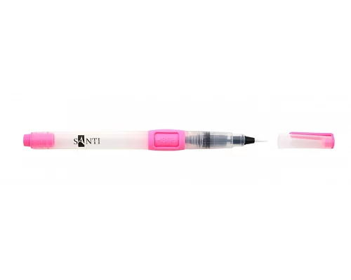Кисть Santi brush pen плоская с резервуаром №2 (small) Santi Highly Pro. код: 310845