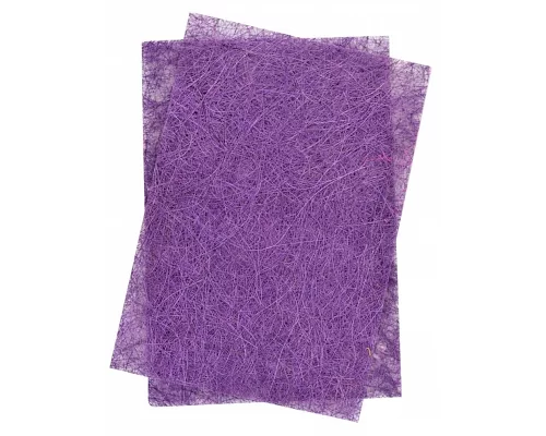 Набор сизали фиолетового цвета 20*30 см 5 листов код: 741413