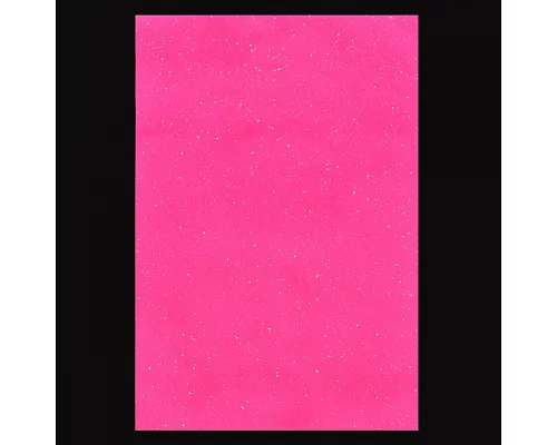 Набір Фетр Santi м'який з глит. рожевий 21*30см (10л) код: 741451