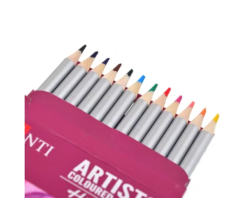 Набір художніх кольорових олівців Santi Highly Pro 12 шт код: 742389