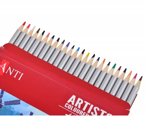 Набір художніх кольорових олівців Santi Highly Pro 24 шт код: 742391