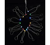 Электрогирлянда Yes Fun LED-нить 15 ламп многоцветная 160 м. 1 реж.мигания серебрян 801116