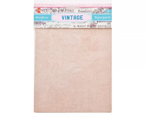 Папір для декупажу Vintage 2 аркуша 40*60 см код: 952475