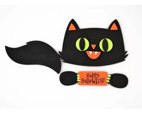 Набір стікерів Yes Fun для Хеллоуїна Чорний кіт код: 973530
