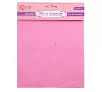 Рисовий папір рожева 50*70 см код: 952715