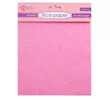 Рисовая бумага розовая 50*70 см код: 952715