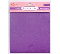 Рисовая бумага фиолетовая 50*70 см код: 952719
