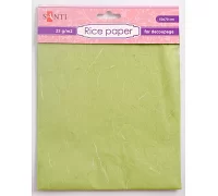 Рисовий папір зелена 50*70 см код: 952722