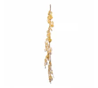 Ветка декоративная Yes Fun с листьями 150 см золотая код: 973601