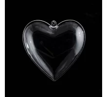 Набор пластиковых форм Santi Сердце 8см 5шт/уп код: 740886
