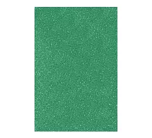 Фоамиран ЭВА ярко-зеленый с глиттером с клеевым слоем 200*300 мм толщ. 17 мм 10 л. код: 742695