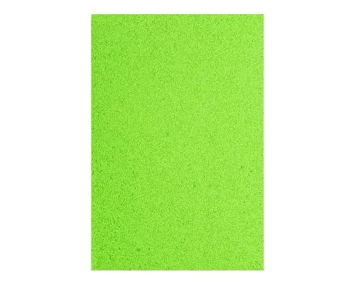Фоамиран ЭВА ярко-зеленый махровый 200*300 мм толщина 2 мм 10 листов код: 742734