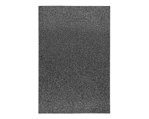 Фоамиран ЕВА чорний з глітером 200*300 мм товщина 17 мм 10 листів код: 742673