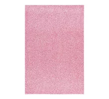 Фоамиран ЕВА рожевий з глітером 200*300 мм товщина 17 мм 10 листів код: 742678