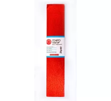 Папір гофрована металізована червона 20% (50см * 200см) (703004)