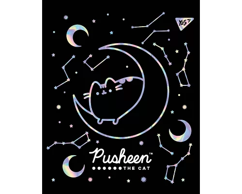 Зошит шкільна А5 12 лінія YES Pusheen Fabulous набір 10 шт. (765171)