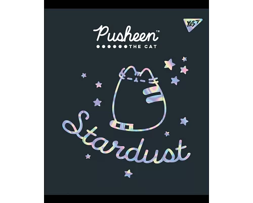 Зошит шкільна А5 12 лінія YES Pusheen Fabulous набір 10 шт. (765171)