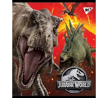 Зошит шкільна А5 48 клітка YES Jurassic World набір 5 шт. (765324)