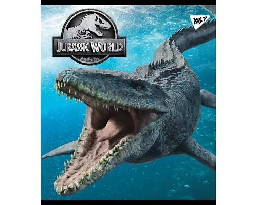 Зошит шкільна А5 48 клітка YES Jurassic World набір 5 шт. (765324)