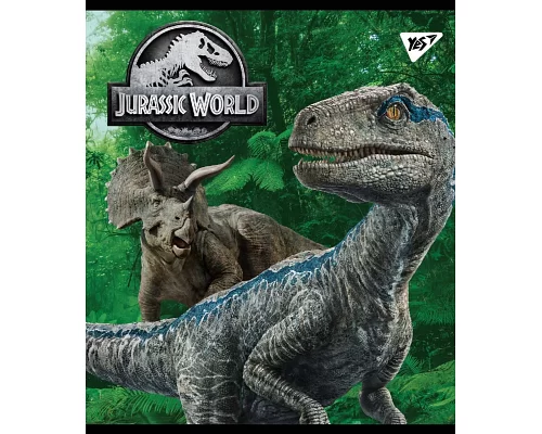 Зошит шкільна А5 24 лінія YES Jurassic World набір 10 шт. (765322)
