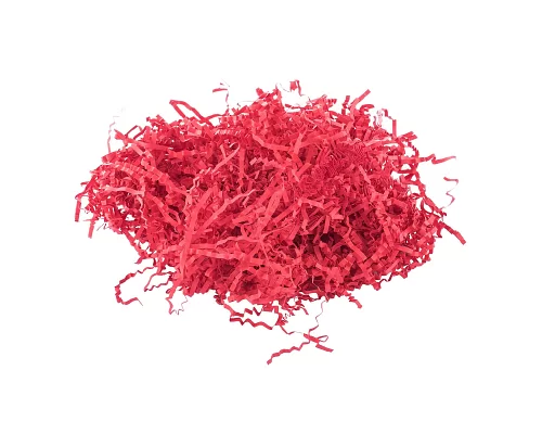 Наполнитель бумажный гофрированный SANTI 30 г цвет красный (742828)