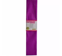 Папір гофрований 1Вересня флуоресцентний фіолетовий 20% (50 см * 200 см) (705406)