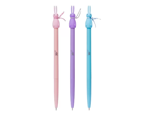 Ручка YES шарико-масляная Rabbit 07 мм синяя (411911)