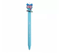 Ручка масляна YES Cute owl автоматична  07 мм синя (412007)