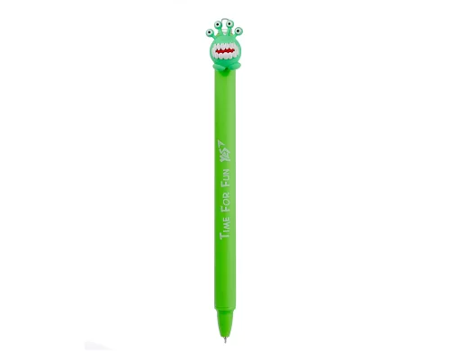 Ручка масляная YES Funny monsters автоматическая 07 мм синяя (412006)