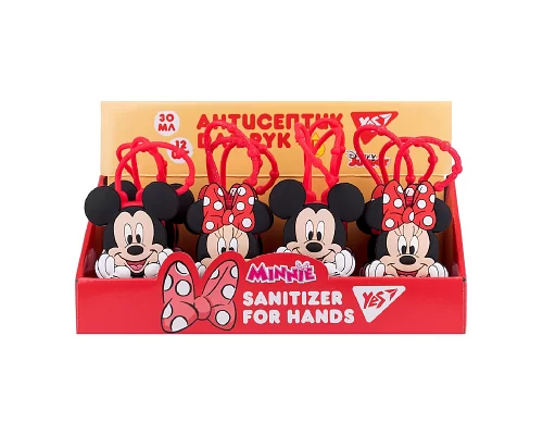 Гель антисептический YES для рук в футляре Mickey&Minnie 30 мл. (707625)
