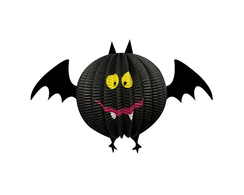 Декор подвесной бум. 3D Yes Fun Хэллоуин Летучая мышь 20 см (973636)