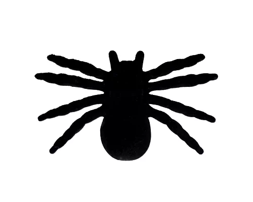 Набор пласт.пауков Yes Fun Хэллоуин 115*7 см 4 шт бархат черные (973683)