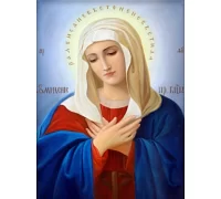 Алмазна мозаїка Богородиця 30*40 см з рамкою 41 *31*25 см (H8154)