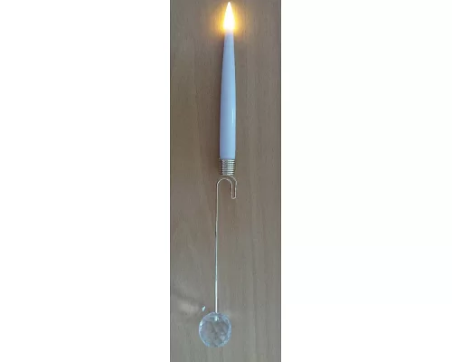 Набір свічок Novogod'ko Antigravity з кристалом 32 см 3 шт. LED (974220)