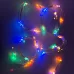 Гирлянда светодиодная Новогодько медная проволка Конский хвост ,345 LED, многоцв, 2,3 м, с (974225)