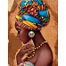 Алмазна мозаїка Африканська краса 40 * 50см на підрамнику Santi (954092)