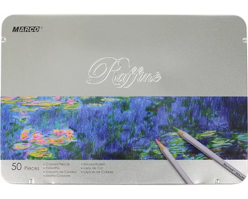 Набір кольорових олівців Marco Raffine 50 шт (7100-50TN)