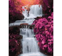Картина по номерам Тропический водопад 40*50см в термопакете ТМ Идейка Украина (KHO2862)
