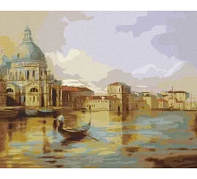 Картина за номерами Гранд -канал Венеції 40*50 см у тепловому пакеті Ідейка Ukraine (KHO3591)