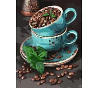 Картина по номерам Ароматные кофейные зерна 30*40см в термопакете ТМ Идейка Украина (KHO5636)