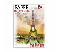 Набір паперу для акварелі SANTI City А3 Paper Watercolor Collection 20 арк 200 г/м (130510)